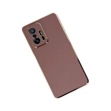 Newface Xiaomi Mi 11t Pro Kılıf Volet Silikon - Kırmızı