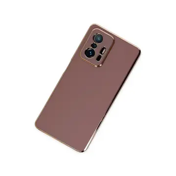 Newface Xiaomi Mi 11t Pro Kılıf Volet Silikon - Kırmızı