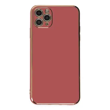 Newface Apple İphone 11 Pro Max Kılıf Volet Silikon - Kırmızı