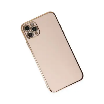 Newface Apple İphone 11 Pro Max Kılıf Volet Silikon - Pembe