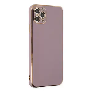 Newface Apple İphone 11 Pro Max Kılıf Volet Silikon - Mor