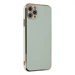 Newface Apple İphone 11 Pro Max Kılıf Volet Silikon - Açık Yeşil