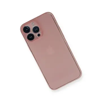 İphone 14 Pro Kılıf Pp Ultra İnce Kapak - Pembe