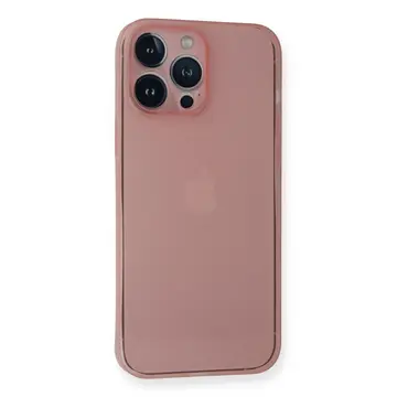 İphone 14 Pro Kılıf Pp Ultra İnce Kapak - Pembe