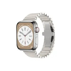 Newface Apple Watch 38mm Kr413 Fine Steel Kordon - Yıldız Işığı