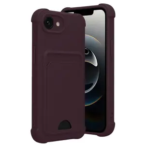 İphone 16e Kelvin Kartvizitli Silikon - Derin Mor