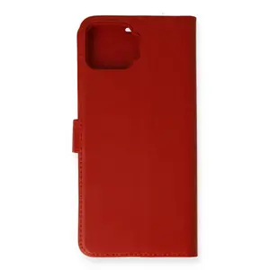 Newface Oppo A73 Kılıf Trend S Plus Kapaklı Kılıf - Kırmızı