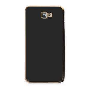 Newface Samsung Galaxy J7 Prime Kılıf Volet Silikon - Siyah