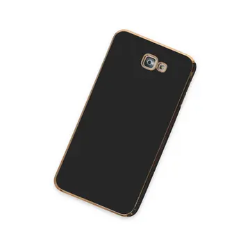 Newface Samsung Galaxy J7 Prime Kılıf Volet Silikon - Siyah