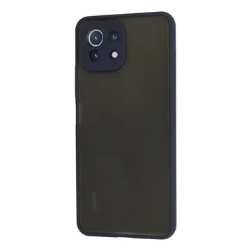 Xiaomi Mi 11 Lite Kılıf Montreal Silikon Kapak - Lacivert
