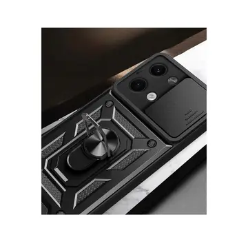 Xiaomi Poco X6 Kılıf Pars Lens Yüzüklü Silikon - Yeşil