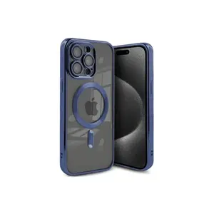 İphone 15 Pro Kılıf Kross Magneticsafe Kapak - Lacivert