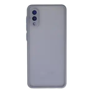 Samsung Galaxy A02 Kılıf Montreal Silikon Kapak - Gri