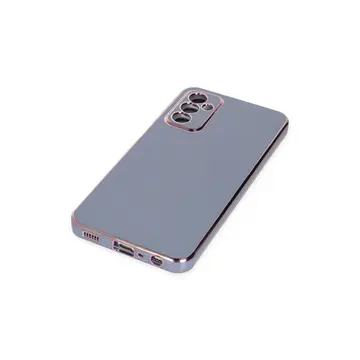 Samsung Galaxy M23 Kılıf Volet Silikon - Mavi