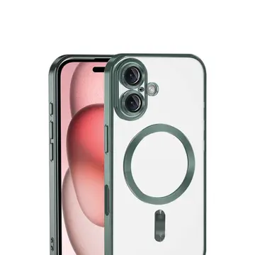 İphone 17 Kross Magneticsafe Kapak - Koyu Yeşil