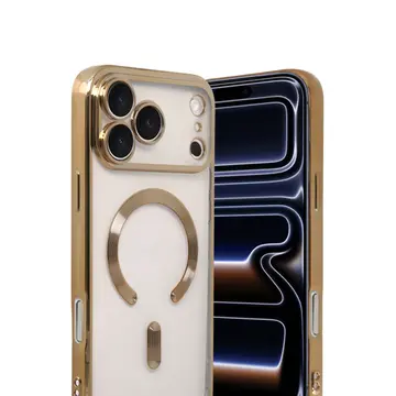 İphone 17 Pro Kross Magneticsafe Kapak - Gold