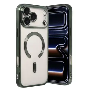 İphone 17 Pro Kross Magneticsafe Kapak - Koyu Yeşil