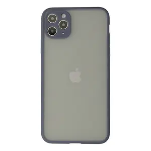 Newface Apple İphone 12 Pro Max Kılıf Montreal Silikon Kapak - Gri