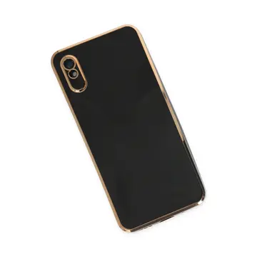 Newface Xiaomi Redmi 9a Kılıf Volet Silikon - Siyah