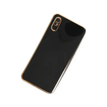 Newface Xiaomi Redmi 9a Kılıf Volet Silikon - Siyah