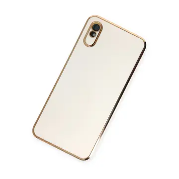 Newface Xiaomi Redmi 9a Kılıf Volet Silikon - Beyaz