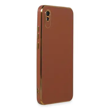 Newface Xiaomi Redmi 9a Kılıf Volet Silikon - Kırmızı