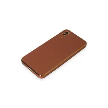 Newface Xiaomi Redmi 9a Kılıf Volet Silikon - Kırmızı