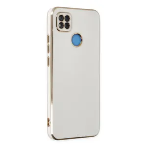Newface Xiaomi Redmi 9c Kılıf Volet Silikon - Beyaz