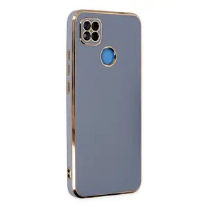 Newface Xiaomi Redmi 9c Kılıf Volet Silikon - Mavi