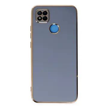Newface Xiaomi Redmi 9c Kılıf Volet Silikon - Mavi