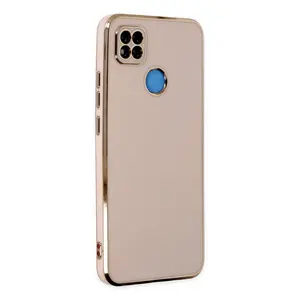 Newface Xiaomi Redmi 9c Kılıf Volet Silikon - Pembe