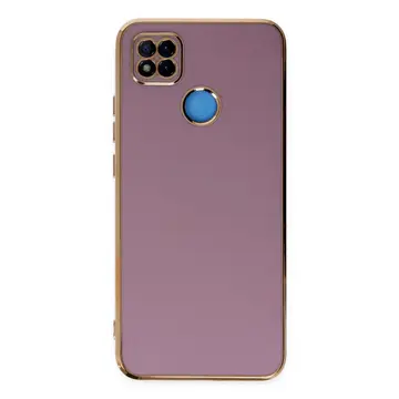 Newface Xiaomi Redmi 9c Kılıf Volet Silikon - Mor