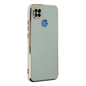 Newface Xiaomi Redmi 9c Kılıf Volet Silikon - Açık Yeşil