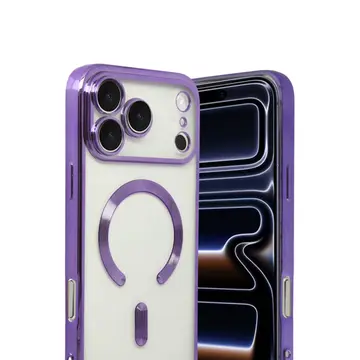 İphone 17 Pro Max Kross Magneticsafe Kapak - Mor
