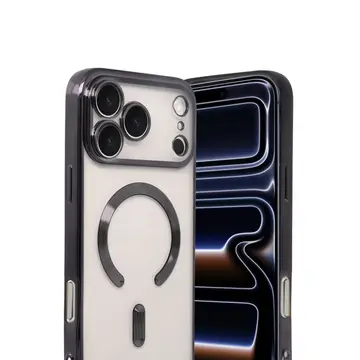 İphone 17 Pro Max Kross Magneticsafe Kapak - Siyah