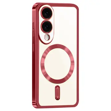 Samsung Galaxy S25 Edge Kross Magneticsafe Kapak - Kırmızı