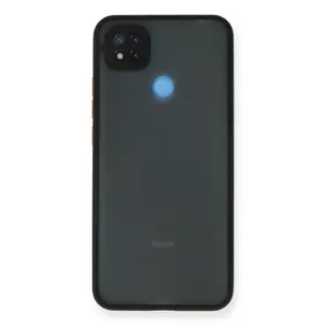 Newface Xiaomi Redmi 9c Kılıf Montreal Silikon Kapak - Siyah