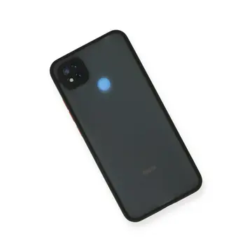 Newface Xiaomi Redmi 9c Kılıf Montreal Silikon Kapak - Siyah
