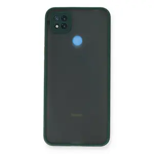 Newface Xiaomi Redmi 9c Kılıf Montreal Silikon Kapak - Yeşil