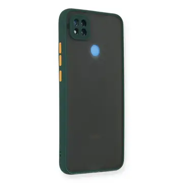 Newface Xiaomi Redmi 9c Kılıf Montreal Silikon Kapak - Yeşil