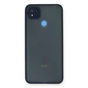 Newface Xiaomi Redmi 9c Kılıf Montreal Silikon Kapak - Lacivert
