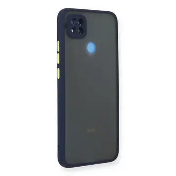 Newface Xiaomi Redmi 9c Kılıf Montreal Silikon Kapak - Lacivert