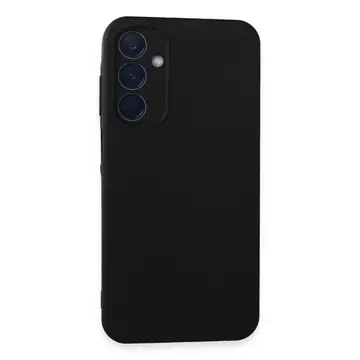Samsung Galaxy A25 5g Kılıf Nano İçi Kadife Silikon - Siyah