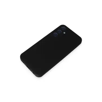 Samsung Galaxy A25 5g Kılıf Nano İçi Kadife Silikon - Siyah
