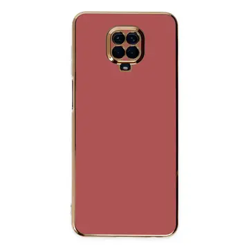 Newface Xiaomi Redmi Note 9 Pro Kılıf Volet Silikon - Kırmızı