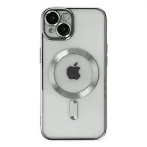 İphone 14 Kılıf Kross Magneticsafe Kapak - Gümüş