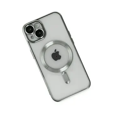 İphone 14 Kılıf Kross Magneticsafe Kapak - Gümüş