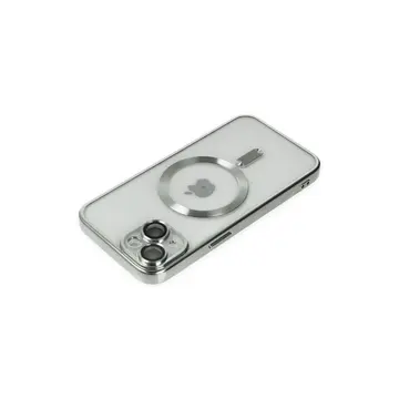 İphone 14 Kılıf Kross Magneticsafe Kapak - Gümüş