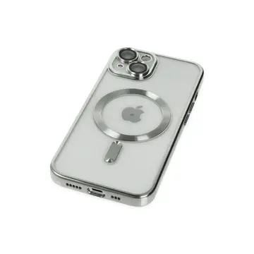 İphone 14 Kılıf Kross Magneticsafe Kapak - Gümüş