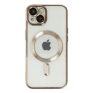 İphone 14 Kılıf Kross Magneticsafe Kapak - Gold